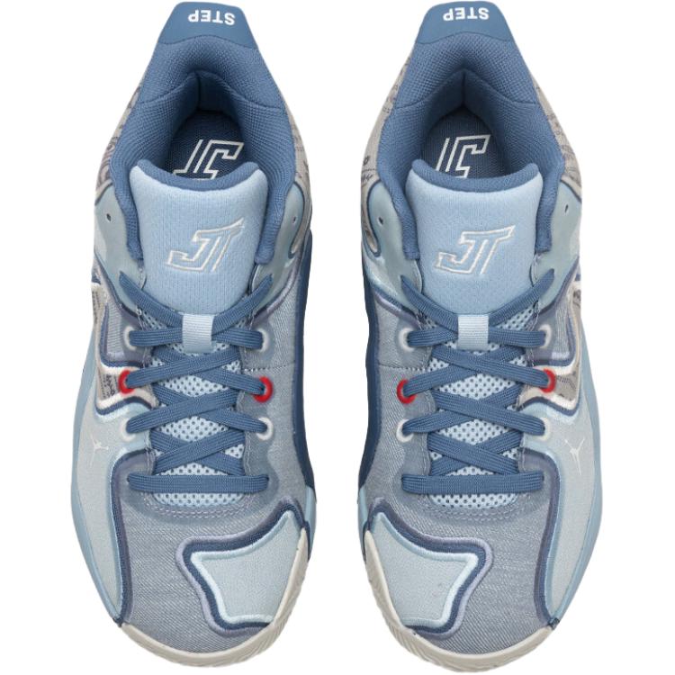 Air Jordan Tatum 3 GS Denim Kids Sneakers Blue Light-Armory-Blue Ocean-Fog HV5889-401