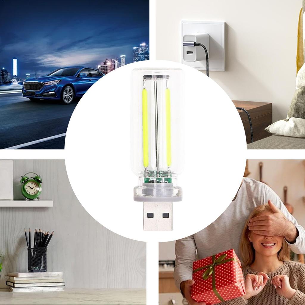 USB Retro Car Lamp, USB LED Interior Car Light, Multipurpose LED Touch Light, Automotive