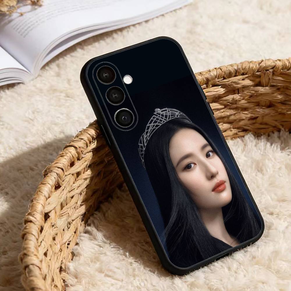 Crystal Liu Phone Case For Samsung Galaxy A13,21s,22,31,32,52,53,71,72,73,Soft Black Cover