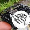 Rear Bike Basket Elegant Biking Rack Basket Bicycle Basket Bicycle Cargo Rack for Daily Commutes Mountain Bikes Hiking Shopping