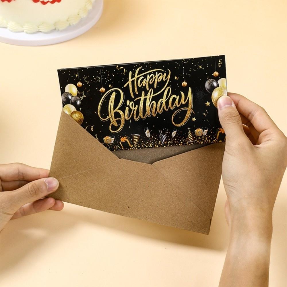 6/7 Slots Birthday Cake Money Card Traditional Cash Envelopes Folding Cash Holder  Wedding Ceremony
