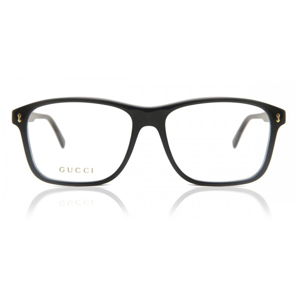 

Gucci Gg1045o 004 Men Eyeglasses Shiny Black/58