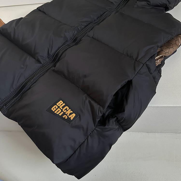Children's Hooded Down Vest for Fall and Winter - Warm, Thick Outerwear for Boys and Girls