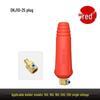 DKJ-10-2535-5050-70 Connettore Rapido per Cavo di Saldatura Europeo Completamente in Rame