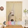 Modern Line Window Net Curtain Against Culicid Plan Thin Polyester Substance Simple Home Improve