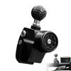 Action Camera Mount Aluminum Alloy Strong Clamp Ball Head Motorcycle Bracket Clip Ball Head Accessories Sports Camera Fixed Base