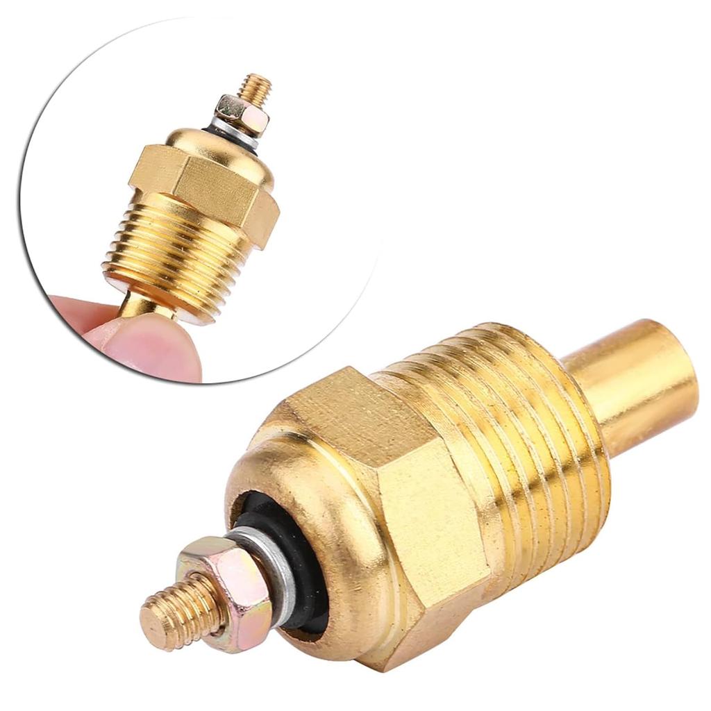 Mercruiser Temp Sensor - Engine Water Temp Sender Unit, Electric Gauge, Replace 806490T, 3853787