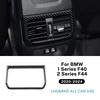Carbon Fiber Style Interior Sticker for F40 F44 1 2 Series 2020 2021 2022 2023 2024 LHD RHD Interior Panel