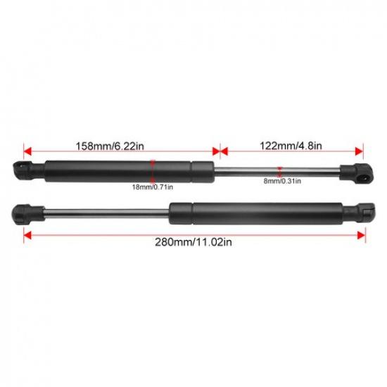 2x Rear Trunk Tailgate Lift Support Gas Spring Shock Struts For INFINITI Q50