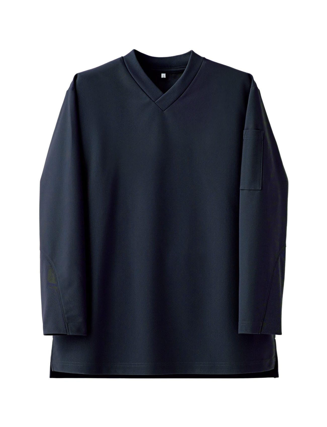 

Seven Uniform CU1965-1 Navy Small V-Neck Long Sleeve T-Shirt