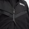Nike X Sacai Logo-Embossed Waterproof Full-Zip Hooded Jacket Men Jackets Black DQ9030-010