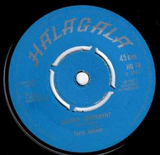 

7inch Record TERRY NELSON Cricket Excitement Runrun BabyI HG7 HALAGALA 1966 UK World Music Used