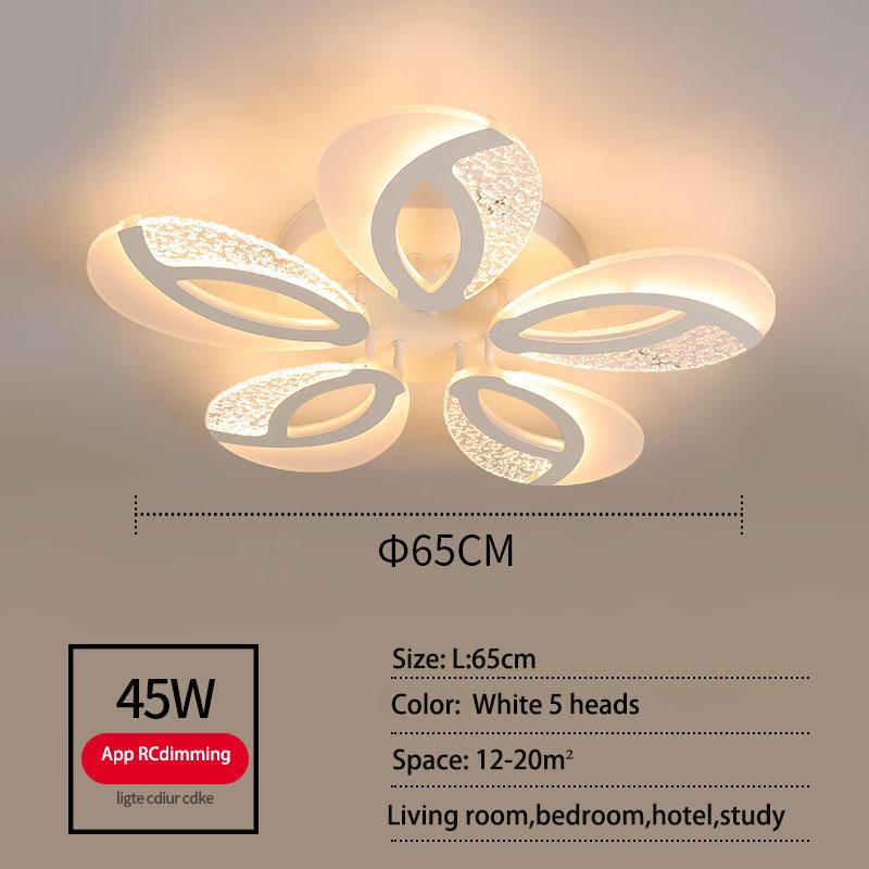 Plafoniera LED Sufragerie Dormitor Alb Restaurant Hotel Vila Lampa Creativa Plafoniera