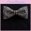 Papillon da Uomo con Strass a Goccia d'Acqua per Eventi Formali e Matrimoni