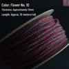 Multi-Color Hand-Twisted Cotton Rope for Beading and DIY Projects