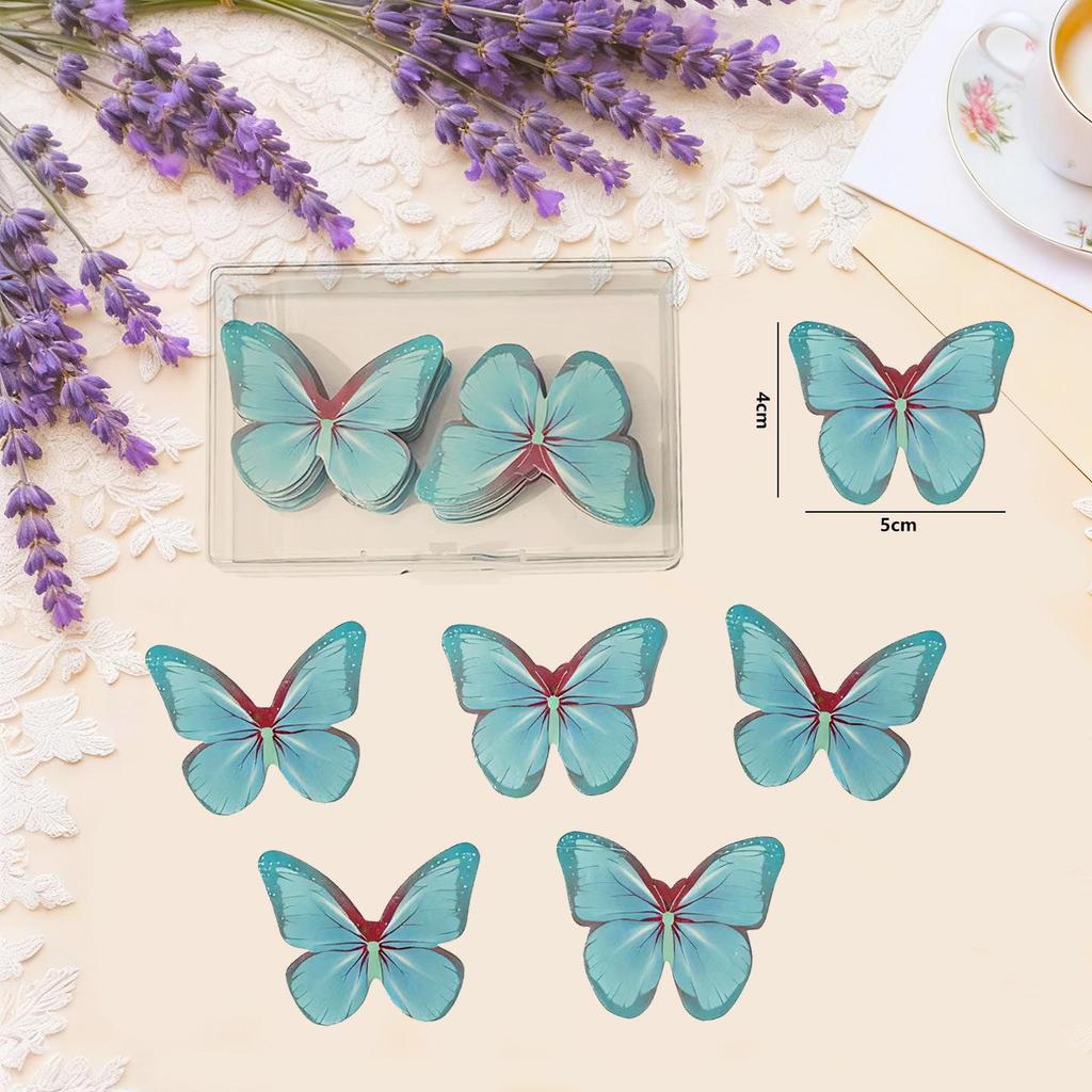 Edible Wafer Paper Butterfly Decoration for Desserts and Cold Dishes