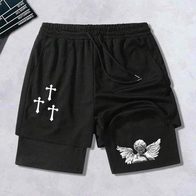 Pánské ležérní šortky Nové letní volné trendy sportovní fitness šortky