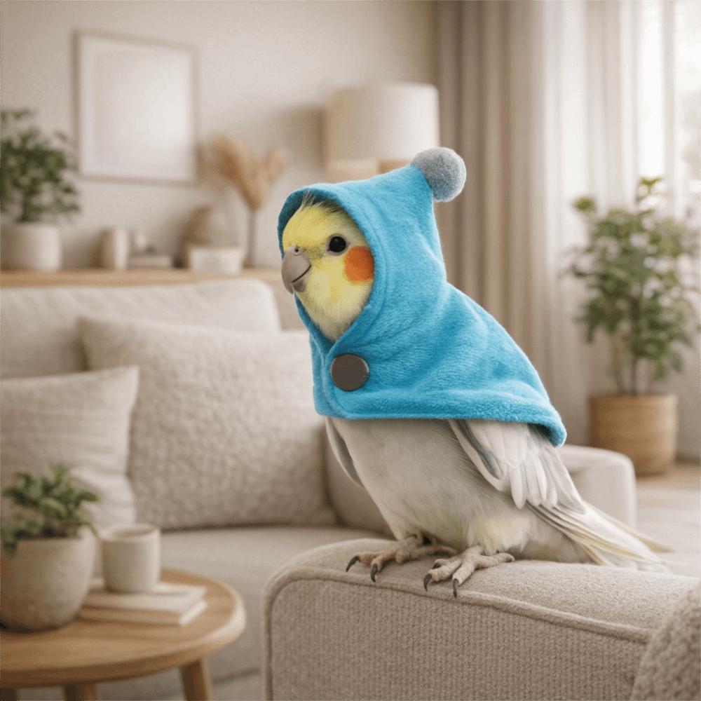 Warmer Vogellumhang Winddichte Vogel-Winterjacke Haustierbedarf Haustiervögel Oberbekleidung Herbst Winter