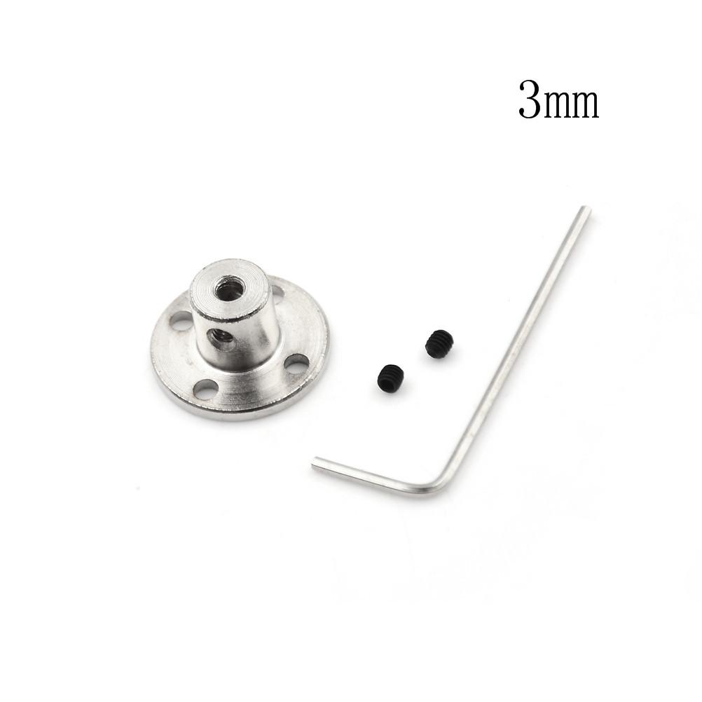 3/4/5/6/7/8/10mm Rigid Flange Coupling Motor Guide Shaft Coupler Motor Connecto