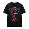 Deadpool & Wolverine Womens/Ladies Wade Katanas T-Shirt