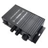 Compact 2-Channel Audio Amplifier, 40W + 40W Output, Aluminum Body, Simple Functions, Compact Size, Hi-Fi Stereo Amplifier, 12V/2A Adapter Included, M