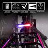 Ultra Bright Bike Light Taillight LED Rechargeable Safety Warning Bicycle Rear Light Night Riding Tail Light Cycling Accessories