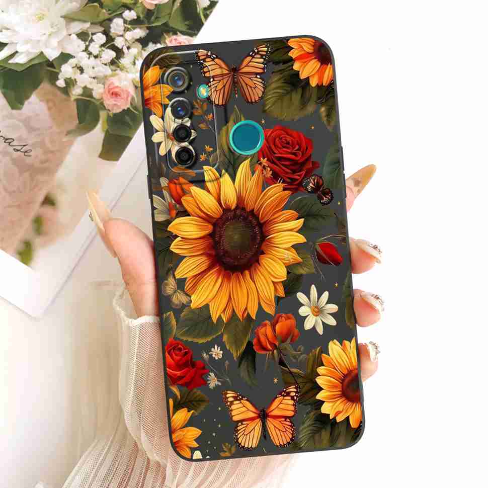 Shockproof Case For Realme 5 Pro Casing Popular Cute Rabbit Soft Matte Cover Realme5 Pro 5Pro RMX1971 RMX1973 Phone Case