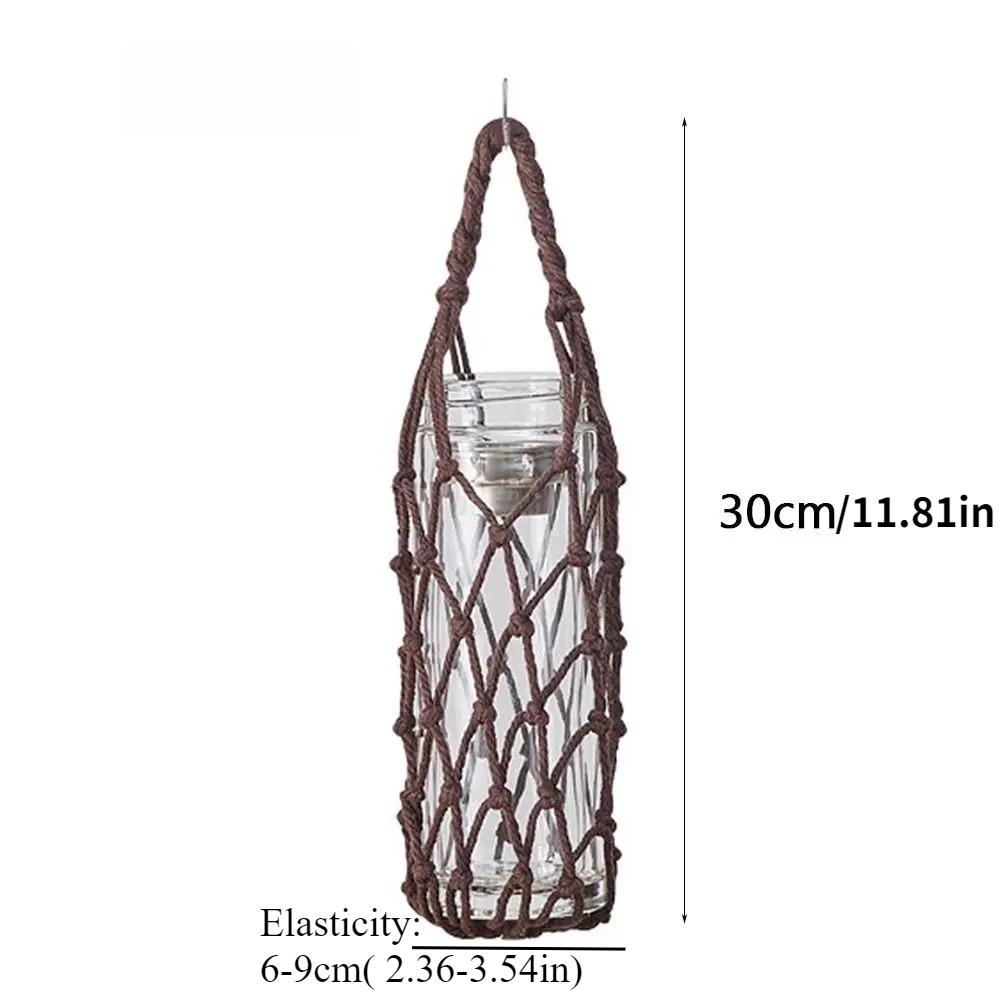 Portable Water Cup Mesh Bag Water Bottle Cover Cup Sleeve Pouch Visible Bag Outdoor Camping Umbrella Storage Mesh Cup Accessory