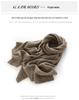 Women's 100% Pure Cashmere Hollow Knit Scarf - New Autumn/Winter Style, Warm & High-End Feel