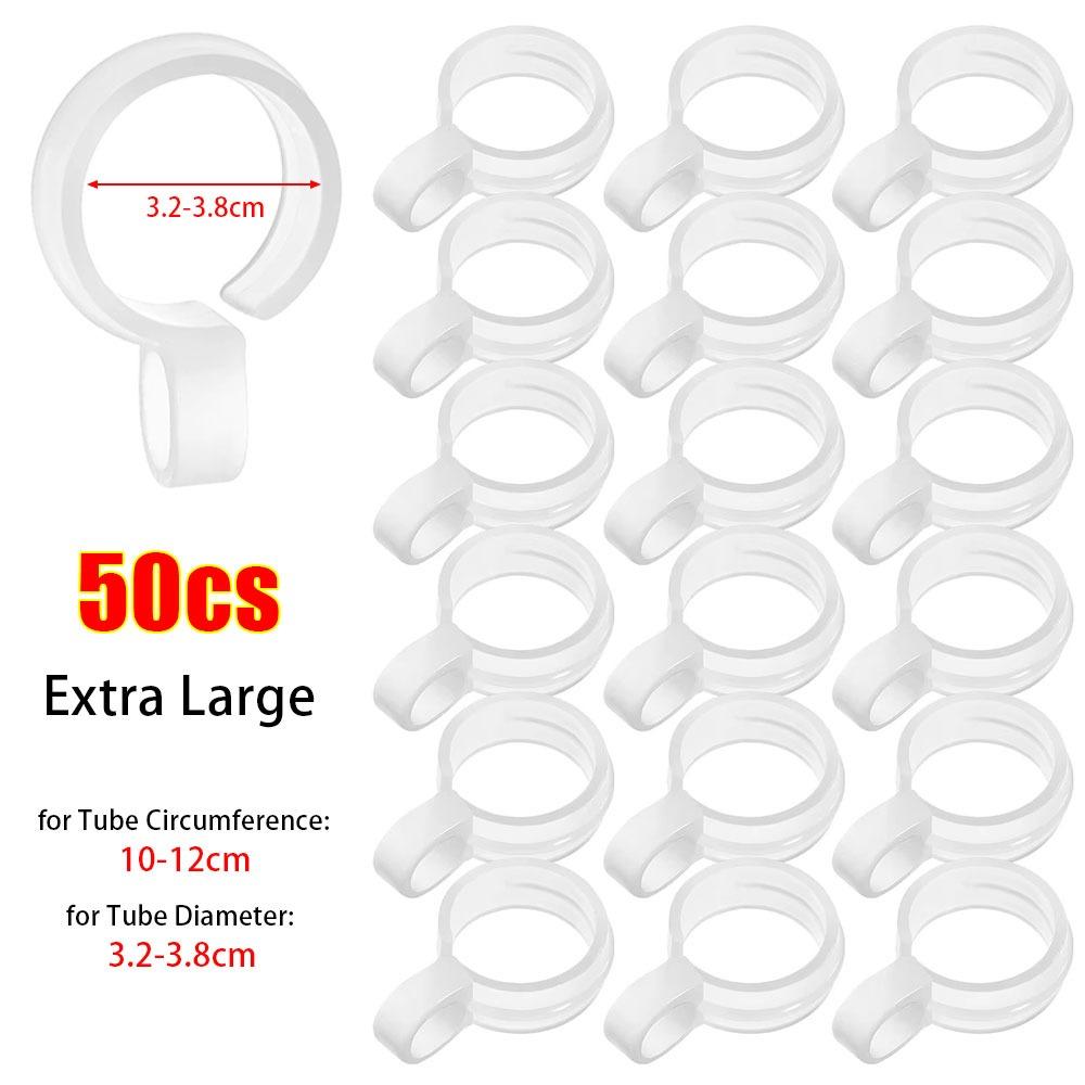 50Pcs Clothes Drying Rack Clip Coat Hanger Laundry Supplies Storage Rack Clothes Buckle