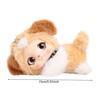 Cute Fluffy Animal Pendant Soft Fluffy Baby Face Cat Tiger Rabbit Panda Puppy Key Ring for Backpack Keys Stress Relief Gift Accessory