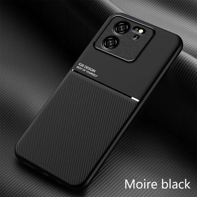 For Xiaomi 13T Pro Case Protective Cover Mi 13 Lite 12T 12 11 11T 10T Built-in Car Magnetic Holder Phone Coque Fundas