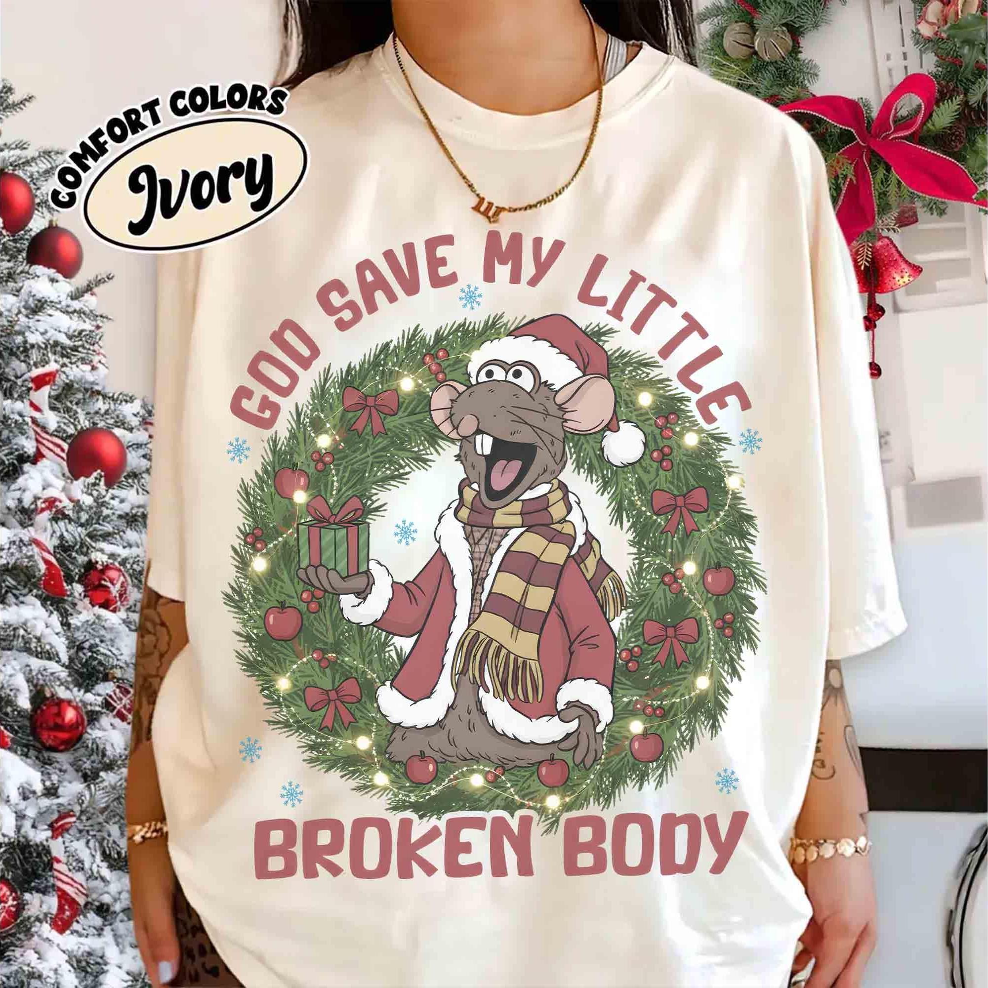 

Puppet Christmas Carol Movie Print Tshirt Allseason Unisex Pure Cotton Casual and Fashionable Tshirt Unisex S