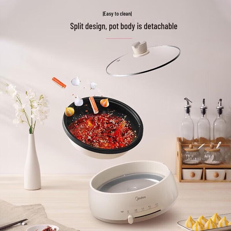 Midea Multi-functional Electric Hot Pot CN plug (adapter included)