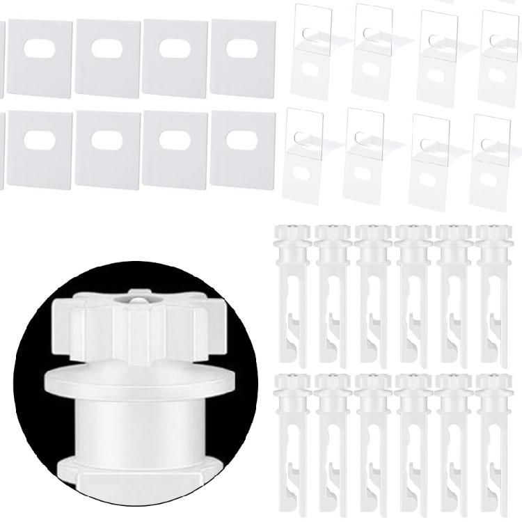 Vertical Blind Repair Tabs Stem Vertical Blinds Repair Kits,Window Replacement Slats Parts Blinds Curtain Accessories