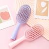Vented Hair Brush Portable Anti-static Thin Thick Curly Long Wet Dry Hair Paddle Brush Scalp Massage Hair Styling Detangling Comb