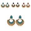 Inspired Vintage Tassel Drop Earrings With Electroplated Finish For Women