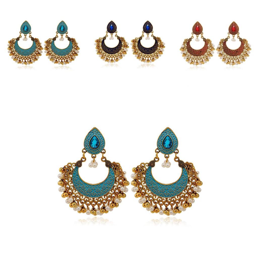 Inspired Vintage Tassel Drop Earrings With Electroplated Finish For Women