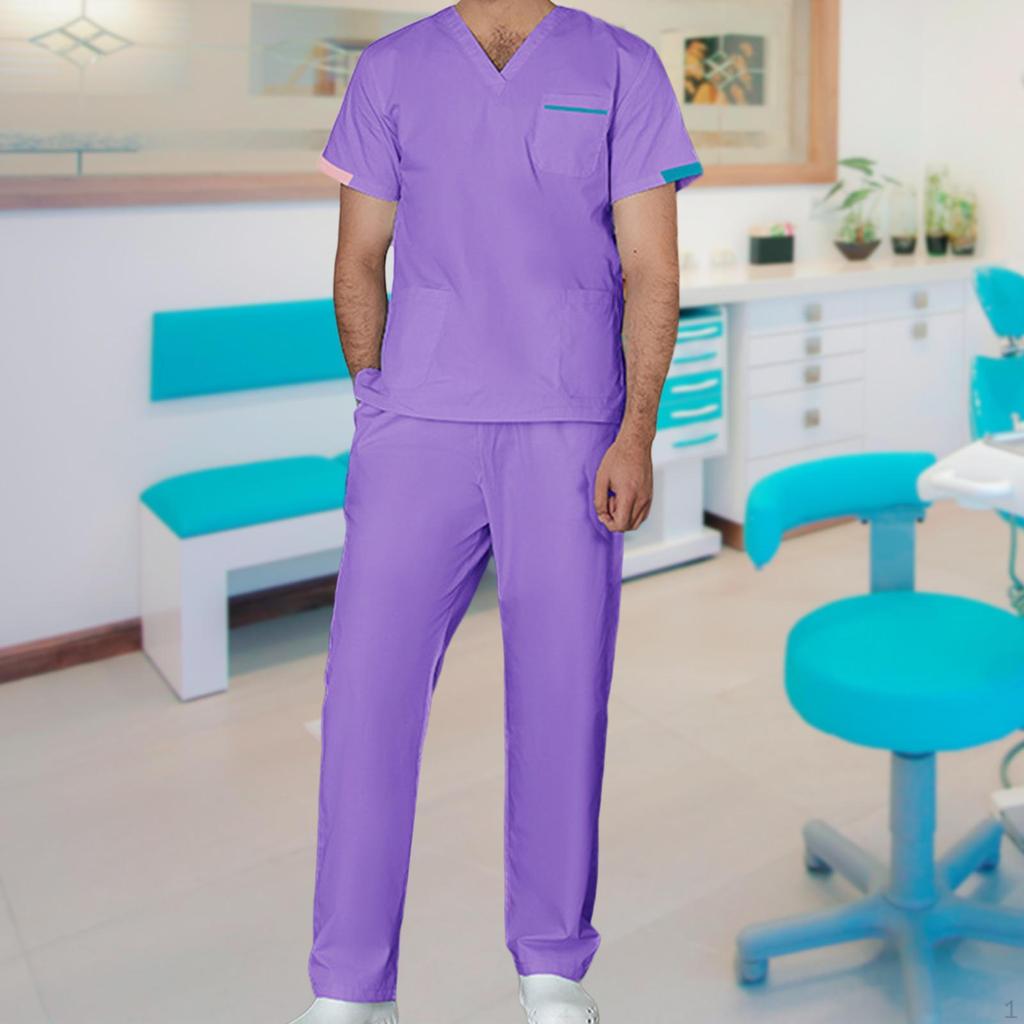 Nursing Set, Scrub Uniform for Men And Women, Practical Clothing