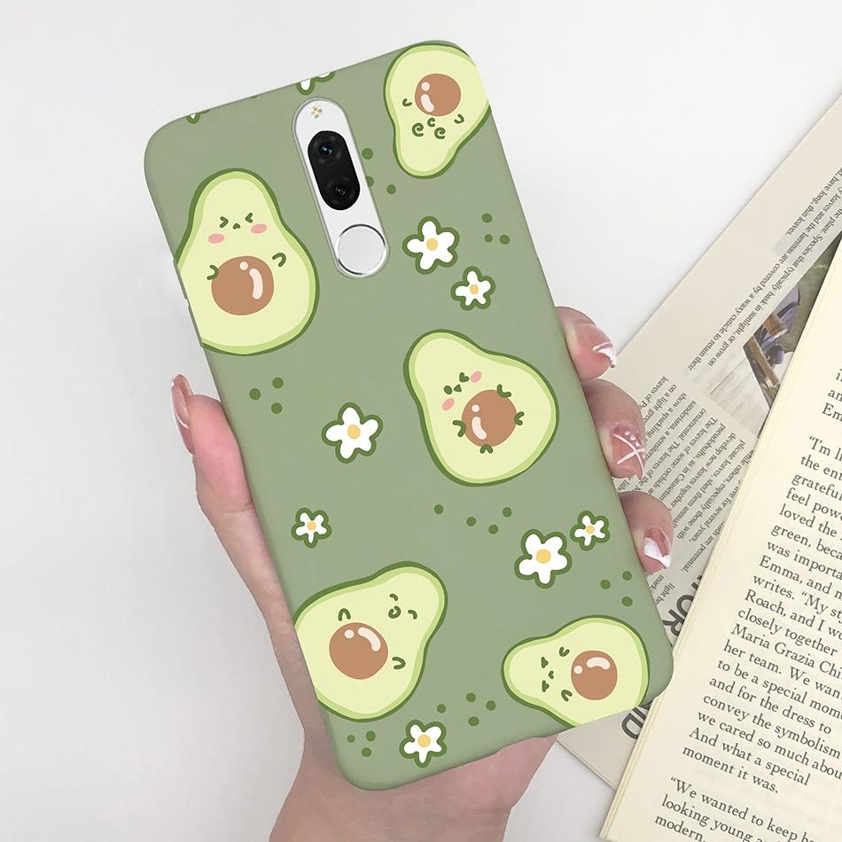 For Huawei Nova 2i Case Cute Candy Matte Soft Silicone Cover For Huawei Mate 10 Lite RNE-L21 RNE-L22 L23 Nova2i Phone Cases Capa