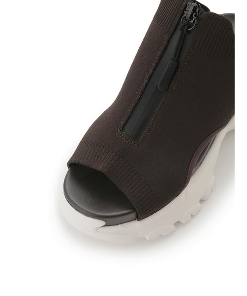 Emi Eco Knit Sandals 13WGS252501 BRW Women's 23.5cm