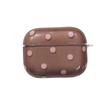 Transparent brown pink polka dot AirPods 1 generation earphone case for Apple earphones AirPods 1 generation Pro1 generation