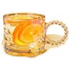 Love Journey Pearl Handle Glass Cup Set