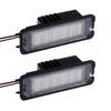 2 Pieces Very Bright LED License Plate Lights Replacement IP65 Waterproof Long Life Plate Lamp Set for Models