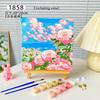 DIY Digital Landscape Oil Painting Coloring Hand Filled Painting Paint By Number Children's Coloring Decorative Landscape