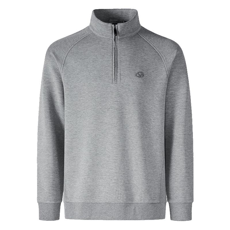 

GIOVANNI VALENTINO Men s Fleece Lined Stand Collar Half-Zip Pullover XL