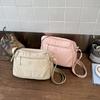 Einfache Wind-Nylon-Stoff-Schultertasche mit großem Fassungsvermögen für Damen