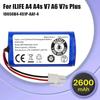 NEW 14.8V 2600mAh 14.4V 3200mAh Lithium Battery For ILIFE A4 A4s V7 A6 V7s Plus Robot Vacuum Cleaner ILife 4S1P Real Capacity
