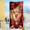 Liverpool Customizable Name Beach Towel High Absorbency & Quick-Dry Suitable for Sports Travel Swimming Yoga Bathroom Beach And Pool