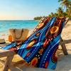 Australian Aboriginal Style Beach Towel Soft Durable Quick-Dry Comfortable Lightweight